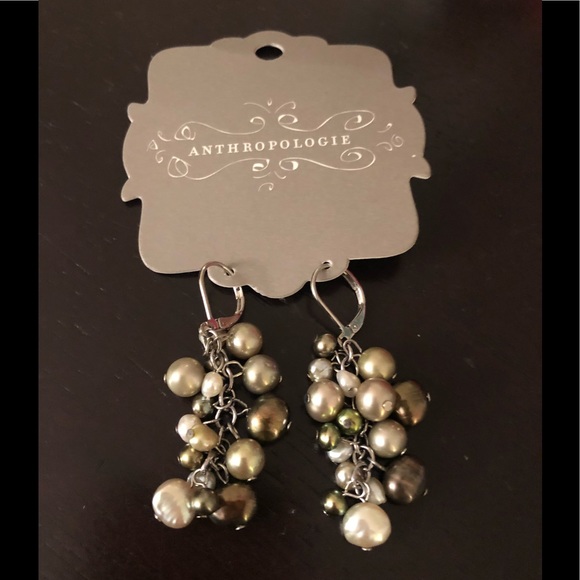 NWT Anthropologie beaded earrings - Picture 1 of 2
